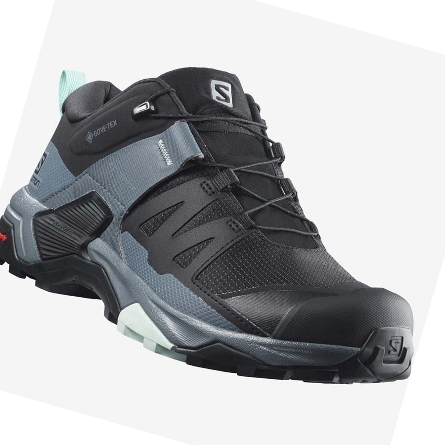 Tenis Senderismo Salomon WoX ULTRA 4 GORE-TEX Mujer Negros | MX 2824FDN